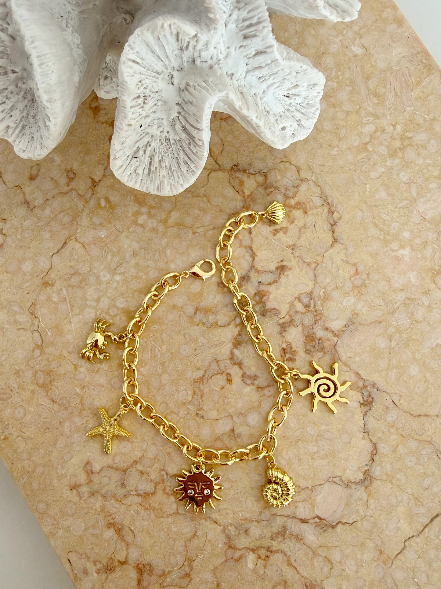 Ocean Charm Bracelet