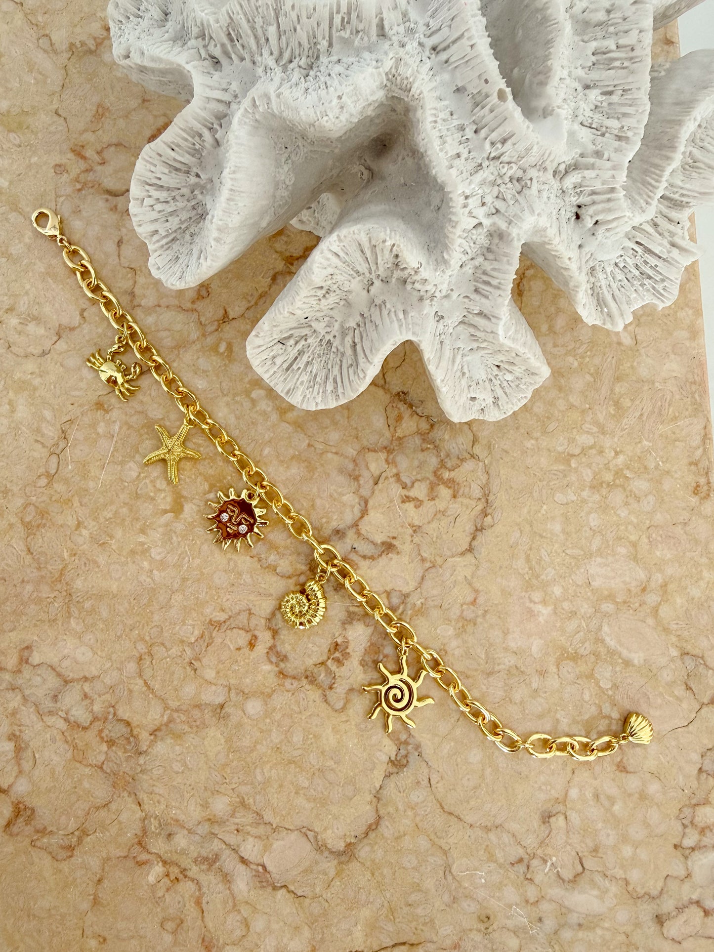 Ocean Charm Bracelet