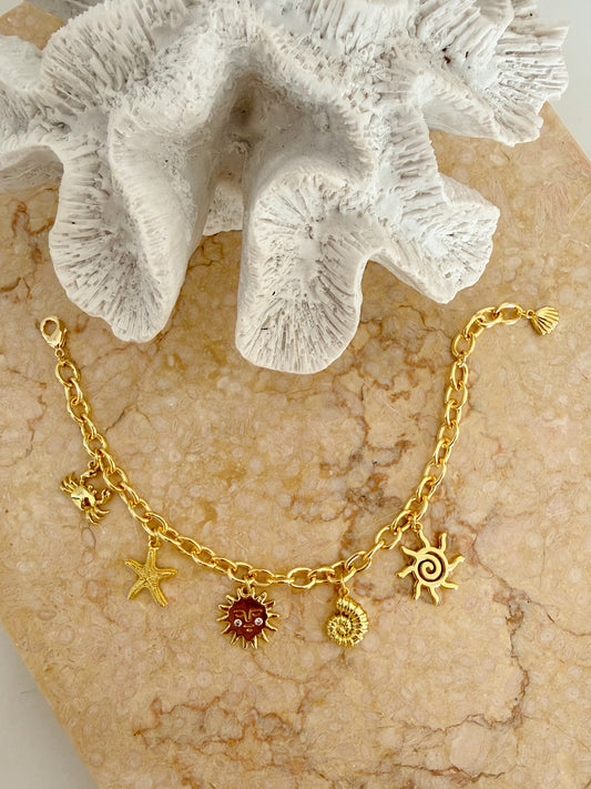 PRE ORDER - Ocean Charm Bracelet