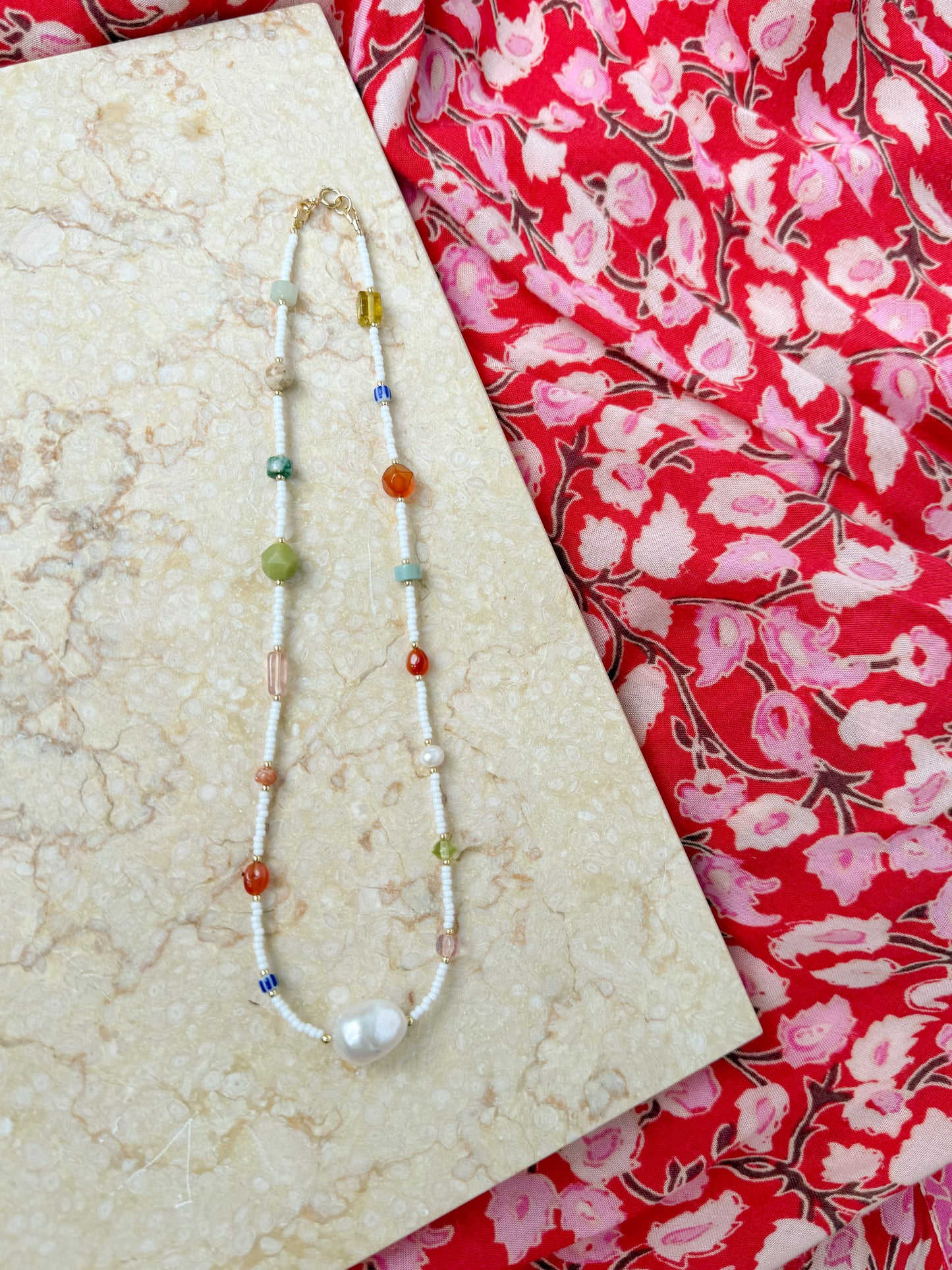Soleil Bead Necklace
