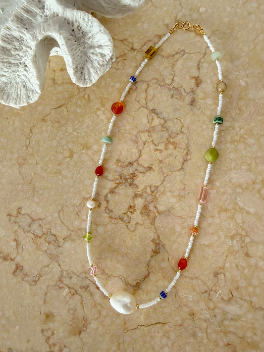 Soleil Bead Necklace
