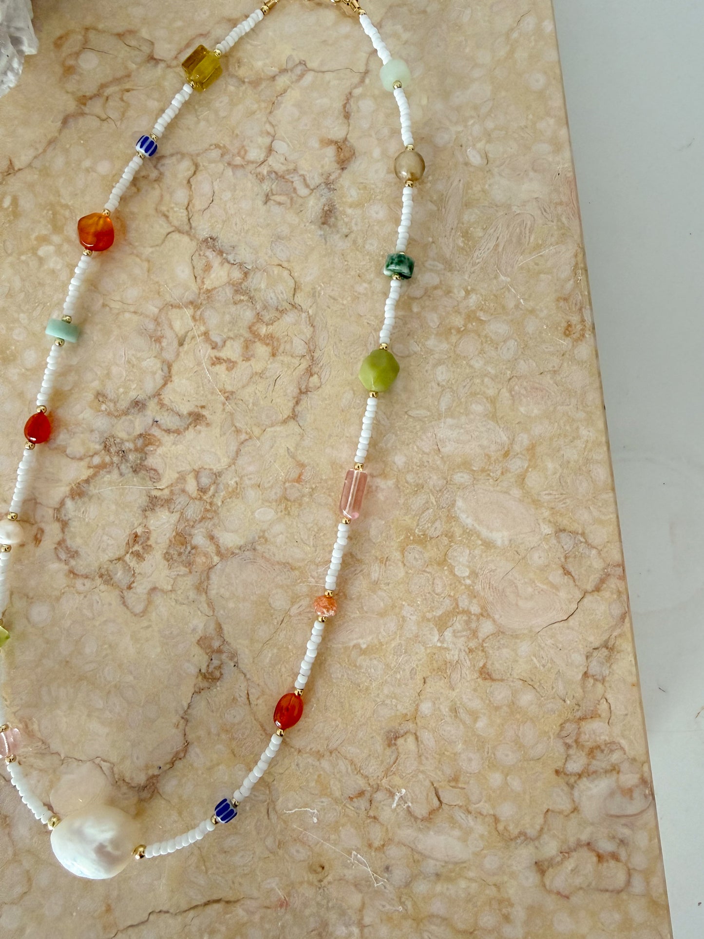 Soleil Bead Necklace