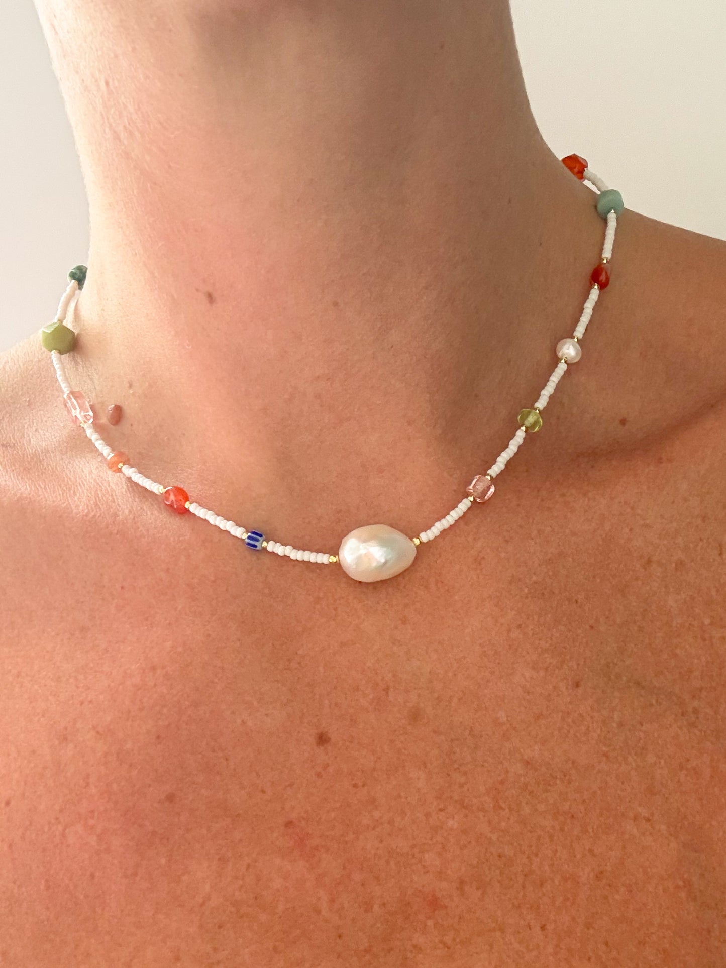 Soleil Bead Necklace
