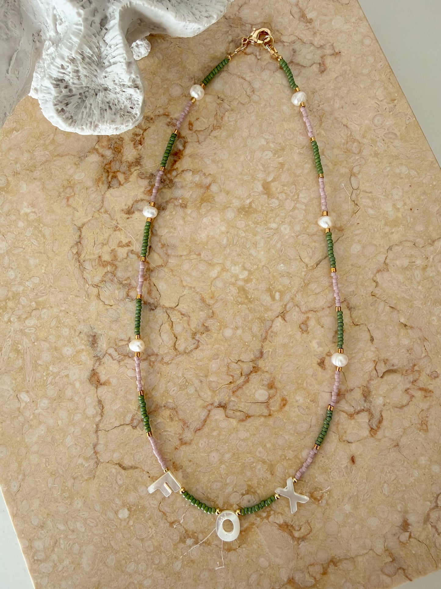 Aurora Initial Necklace