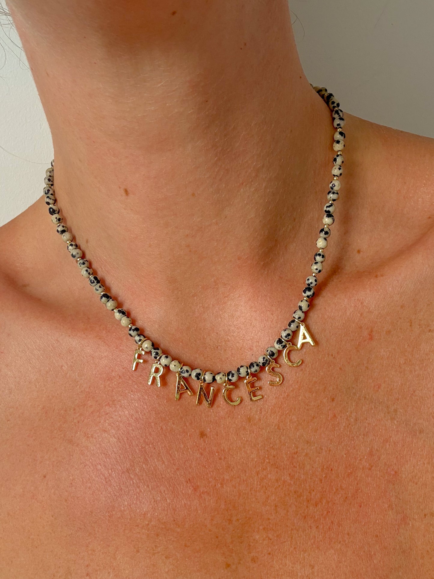 The Dahlia - Initial Necklace